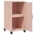 Produktbild 10 för Skåp rosa 36x39x72 cm stål