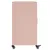 Produktbild 7 för Skänk rosa 100,5x39x72 cm stål