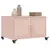 Produktbild 5 för Soffbord rosa 68x50x43,5 cm stål