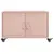 Produktbild 6 för Soffbord rosa 68x50x43,5 cm stål