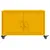 Produktbild 6 för Soffbord senapsgul 68x50x43,5 cm stål