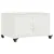 Produktbild 2 för Soffbord vit 68x50x43,5 cm stål