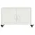 Produktbild 6 för Soffbord vit 68x50x43,5 cm stål
