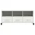 Produktbild 6 för Tv-bänk vit 100,5x39x43,5 cm stål