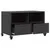 Produktbild 9 för Tv-bänk svart 68x39x43,5 cm stål