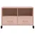 Produktbild 6 för Tv-bänk rosa 68x39x43,5 cm stål