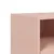 Produktbild 10 för Tv-bänk rosa 68x39x43,5 cm stål