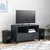 Produktbild 3 för Tv-bänk antracit 68x39x43,5 cm stål