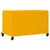 Produktbild 8 för Tv-bänk senapsgul 68x39x43,5 cm stål