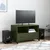 Produktbild 3 för Tv-bänk olivgrön 68x39x43,5 cm stål