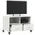Produktbild 5 för Tv-bänk vit 68x39x43,5 cm stål