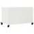 Produktbild 8 för Tv-bänk vit 68x39x43,5 cm stål