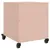 Produktbild 8 för Sängbord 2 st rosa 36x39x43,5 cm stål