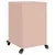 Produktbild 8 för Sängbord rosa 36x39x59 cm stål