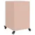 Produktbild 8 för Sängbord 2 st rosa 36x39x59 cm stål