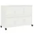 Produktbild 2 för Skänk vit 100,5x39x72 cm stål