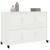 Produktbild 4 för Skänk vit 100,5x39x72 cm stål