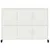 Produktbild 6 för Skänk vit 100,5x39x72 cm stål