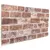 Produktbild 3 för Väggpaneler 3D 10 st brun 100x50 cm EPS