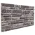 Produktbild 3 för Väggpaneler 3D 10 st antracit 100x50 cm EPS