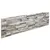 Produktbild 3 för Väggpaneler 3D 14 st ljusgrå 100x25 cm EPS