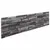 Produktbild 3 för Väggpaneler 3D 14 st antracit 100x25 cm EPS