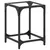 Produktbild 2 för Soffbord med transparent glasskiva 30x30x40 cm stål