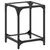 Produktbild 2 för Soffbord med transparent glasskiva 30x30x40 cm stål