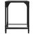 Produktbild 4 för Soffbord med transparent glasskiva 2 st 30x30x40 cm stål