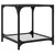 Produktbild 6 för Soffbord med transparent glasskiva 40x40x40 cm stål