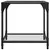 Produktbild 5 för Soffbord med transparent glasskiva 2 st 40x40x40 cm stål