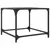Produktbild 6 för Soffbord med transparent glasskiva 2 st 50x50x40 cm stål