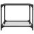 Produktbild 4 för Soffbord med transparent glasskiva 50x50x40 cm stål