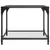 Produktbild 5 för Soffbord med transparent glasskiva 50x50x40 cm stål
