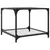 Produktbild 6 för Soffbord med transparent glasskiva 50x50x40 cm stål