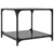 Produktbild 4 för Soffbord med svart glasskiva 2 st 50x50x40 cm stål