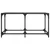 Produktbild 4 för Soffbord med transparent glasskiva 78,5x40x40 cm stål