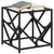 Produktbild 3 för Soffbord med transparent glasskiva 40x40x41 cm stål