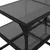 Produktbild 8 för Soffbord med svart glasskiva 78,5x40x45 cm stål