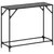 Produktbild 2 för Konsolbord med svart glasskiva 98x35x81 cm stål