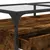 Produktbild 8 för Soffbord med glasskiva rökfärgad ek 98,5x50x45 cm stål