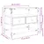 Produktbild 10 för Tv-bänk med glasskiva svart 60x35x51 cm konstruerat trä