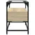 Produktbild 5 för Tv-bänk med glasskiva sonoma ek 60x35x51 cm konstruerat trä