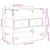 Produktbild 10 för Tv-bänk med glasskiva sonoma ek 60x35x51 cm konstruerat trä