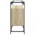 Produktbild 5 för Skänk med glasskiva sonoma-ek 98x35x81 cm konstruerat trä