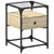 Produktbild 5 för Sängbord 2 st sonoma-ek 40x40x55 cm konstruerat trä