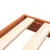 Produktbild 6 för Sängram vaxad brun 75x190 cm massiv furu