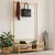 Produktbild för Klädställ med hyllor 103x40x183 cm bambu