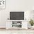 Produktbild 3 för Tv-bänk vit 110x30x41 cm konstruerat trä