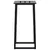 Produktbild 6 för Barstolar 4 st svart 38x38x80 cm pulverlackerat stål